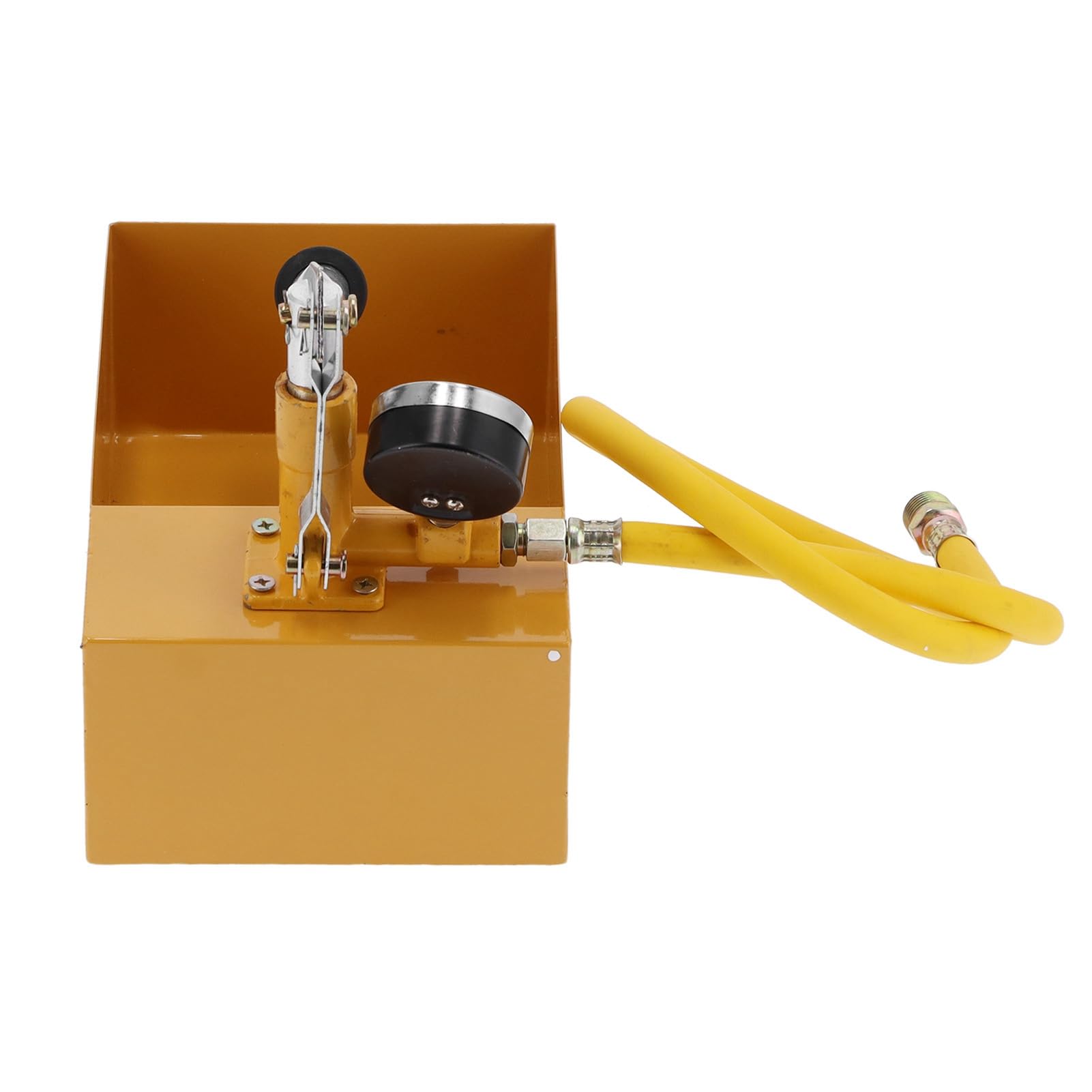 Kit di Prova della Pressione idraulica Manuale, Pompa di Prova della Pressione da 362 PSI con manometro per Prove di Pressione idraulica delle condotte Fino a 2,5 MPa