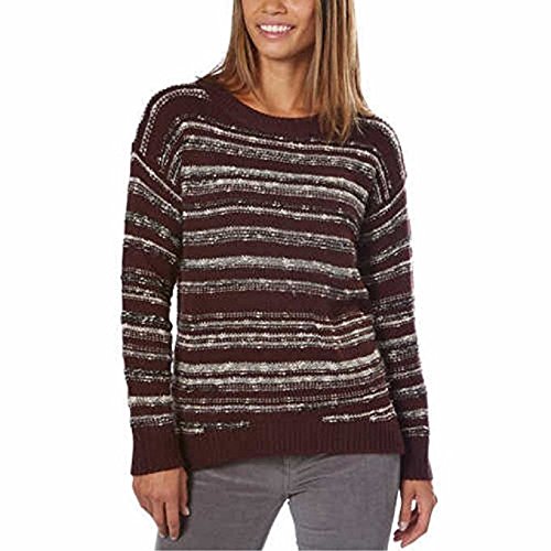 Calvin Klein Jeans Ladies Marled Sweater (Plum, X-Large)