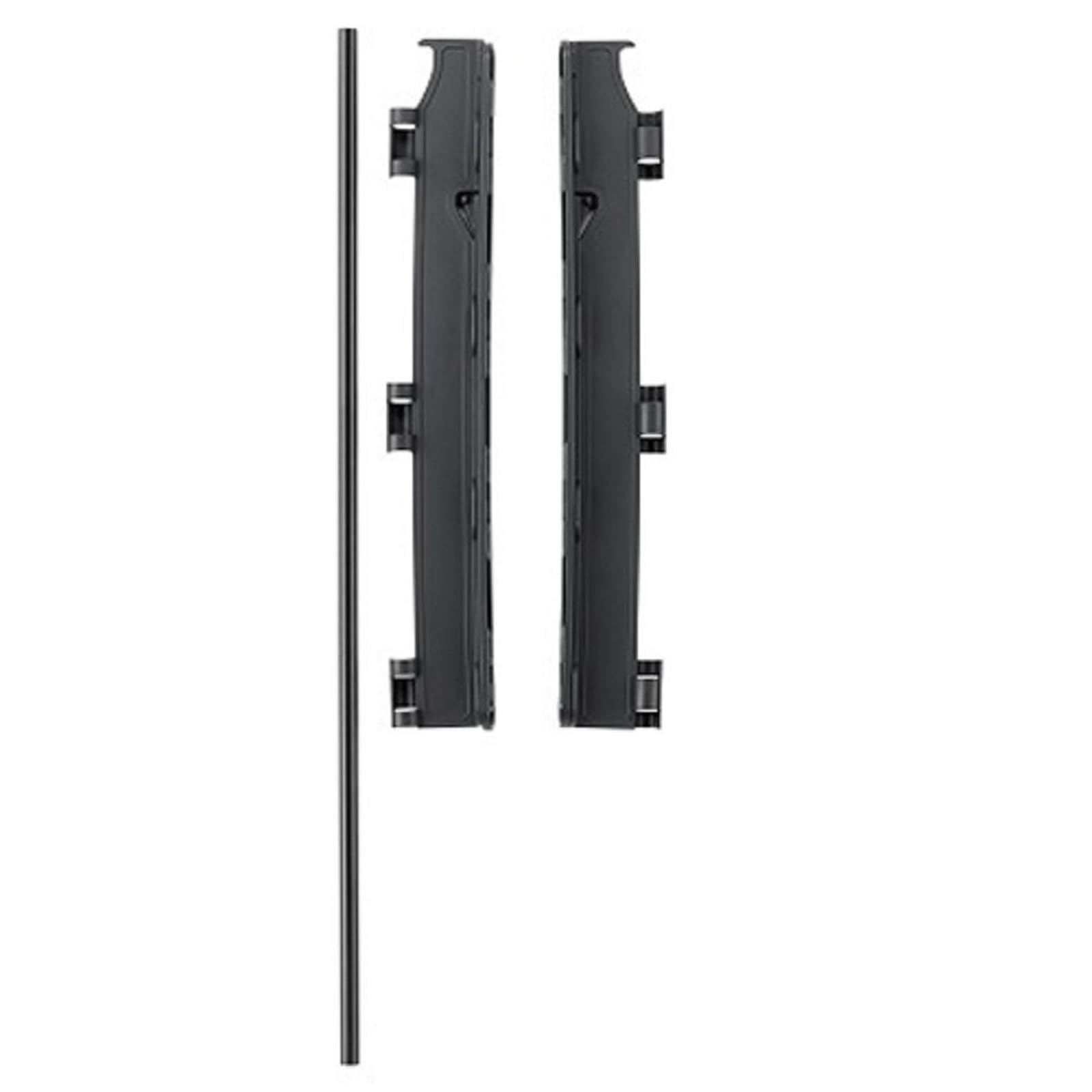 Safetots Safety Barrier for Open Plan Staircases, Wall Mounting Kit, Black, Metal, Wall Mounting Kit for Safety Barrier for Open Plan Stairs