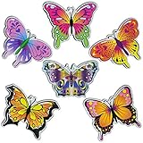 Morcart 6pcs Beautiful Butterfly Refrigerator Magnets, Gift for Wife, Funny for Office Cabinets...