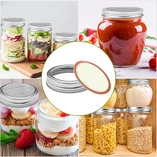Korcci CANNING LIDS And Rings, Premium Mason Jar Lids thumb #5