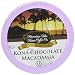 Chocolate Macadamia Flavor, 10% Kona Coffee Blend (10 Single Serve Cups)