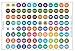 Essential Oils Labels (Two Pack) - Complete Set - Includes Multiple Bottle Cap Stickers for All Included Oils - Perfect Lid Stickers to Keep Your Oils Organized