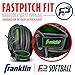 Franklin Sports Fastpitch Softball Glove - Fastpitch Pro - Adult and Youth Softball Mitt - Infield and Outfield - Left Handed Glove - Lime 11