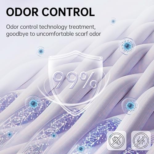 Neck Gaiters for Men Women, Winter Neck Warmer Windproof Face Mask Scarf for Cold Weather Outdoor Sports2