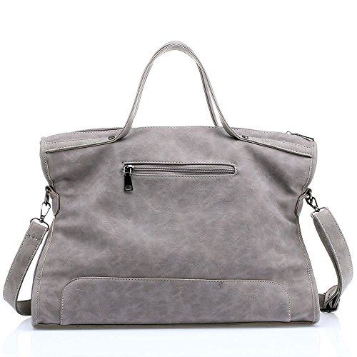Bolso tote de cuero sintético con tachuelas miniatura 3