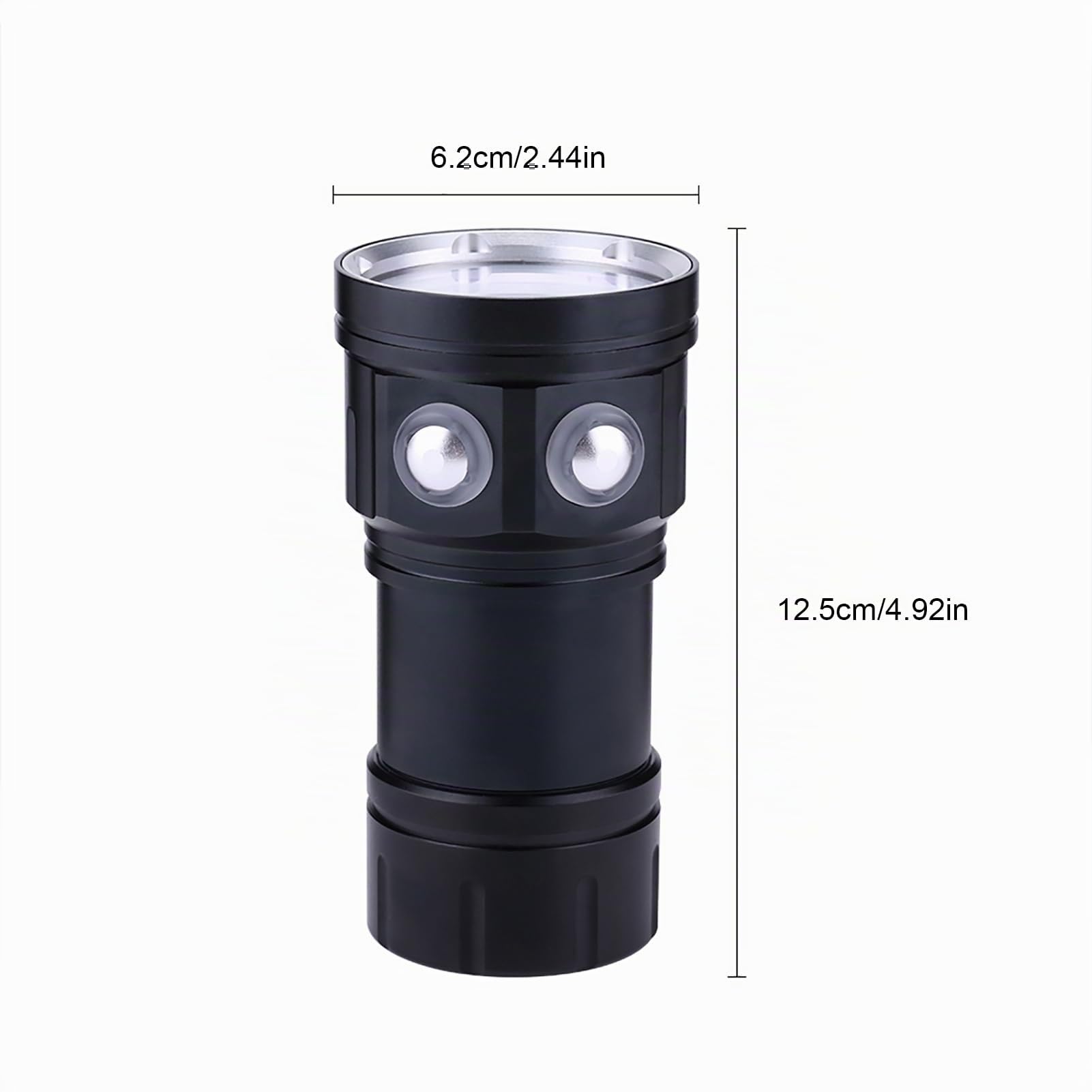 IPX8 18000lm 500M Lampe de Poche Lampe étanche Lumière Sous-marine Camp Extérieur Tools