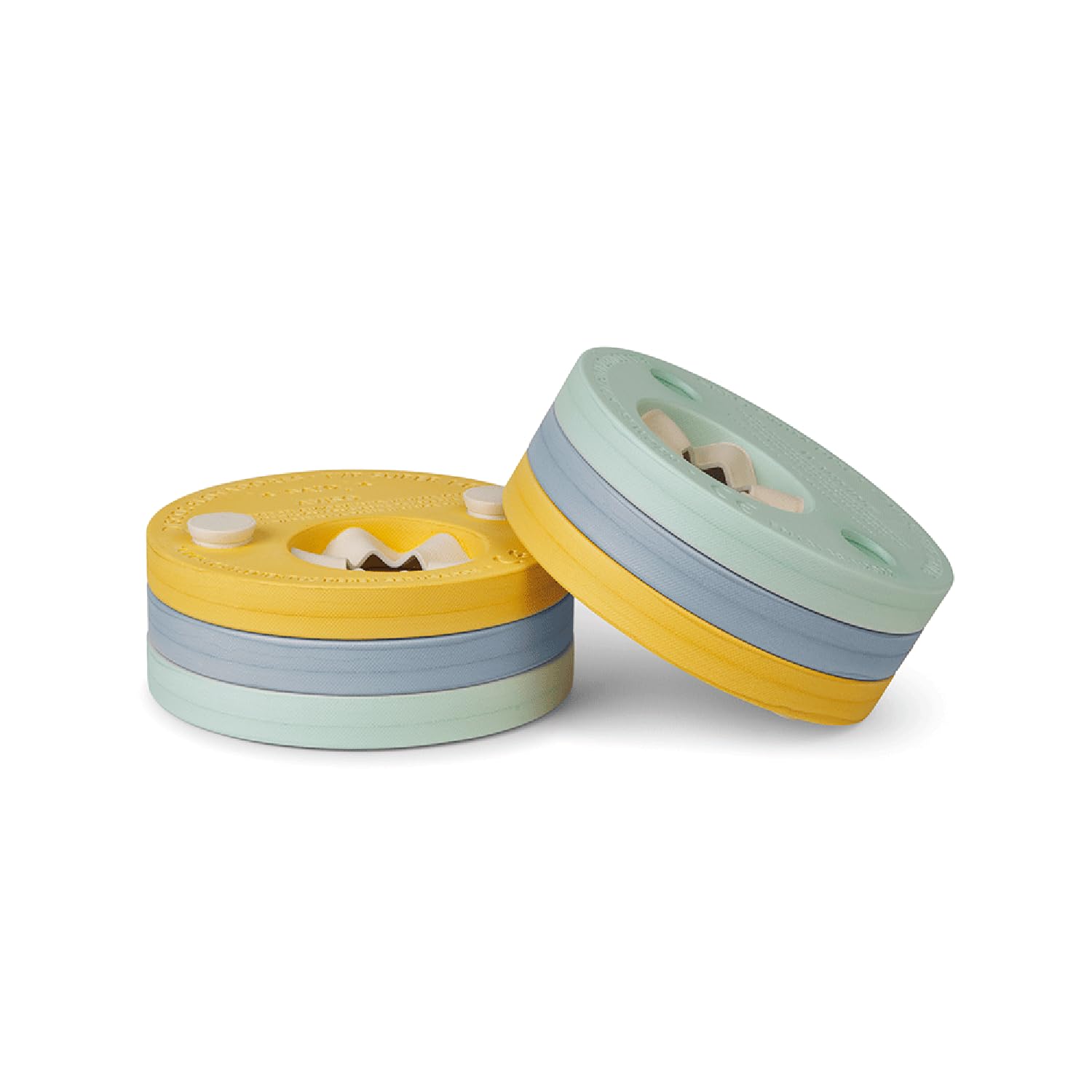 Saro -Manguitos de Aprendizaje Evolutivos -Discos de natación, Amarillo-Verde-Azul o Rosa, hasta 60Kg