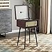 Arkrocket 3-Speed Bluetooth Record Player Retro Turntable with Built-in Speakers and Removable Legs [ Limited Edition ] (Brown)