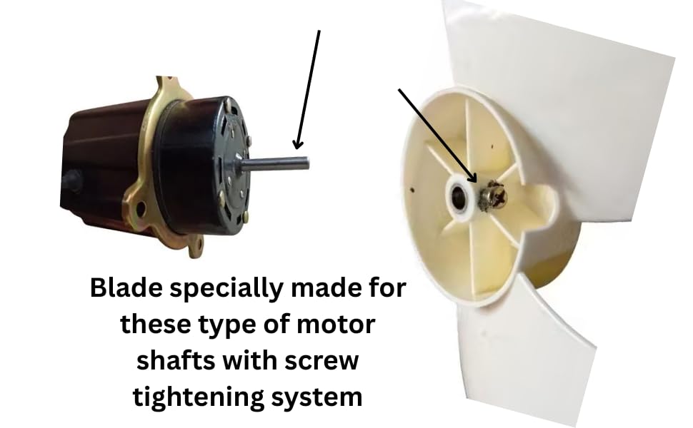 KwicK makes Life Quick & Easy Universal Fan Motor, 70 Watts, 2300 RPM, For 400mm Blade Pedestal Fan, White 3