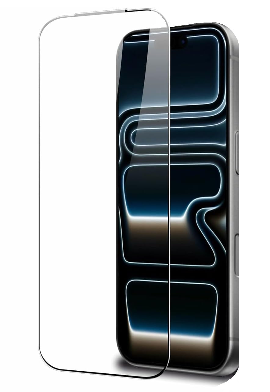 Curved HD Tempered Glass Screen Protector Compatible for iPhone 17 PRO with Edge to Edge coverage and Easy Installation kit-picture-24