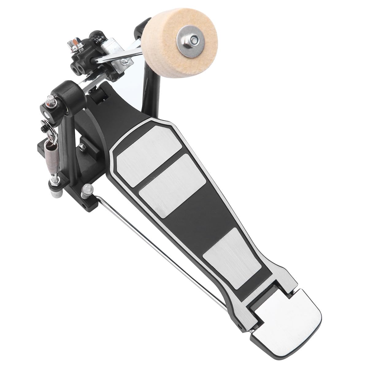 BESPORTBLE Pedale per Cassa Batteria in Metallo Risposta Rapida, Ricambio Professionale per Batteristi, Accessorio Essenziale per Kit di Batteria Jazz e Rock