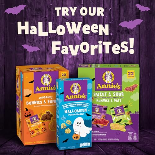 Annie's Organic Bunnies & Pumpkins Halloween Graham Cracker Snacks, 20 ct - image 7
