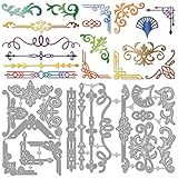 GLOBLELAND Fustelle Decorative per Angoli Artistici Cornici per Finestre per La Creazione ...