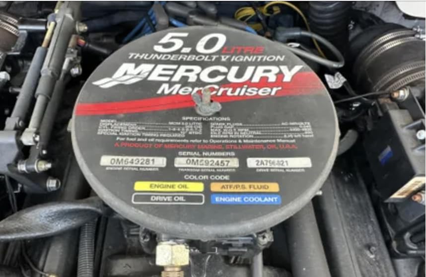 5.0L Mercruiser Thunderbolt V (1997+) with 