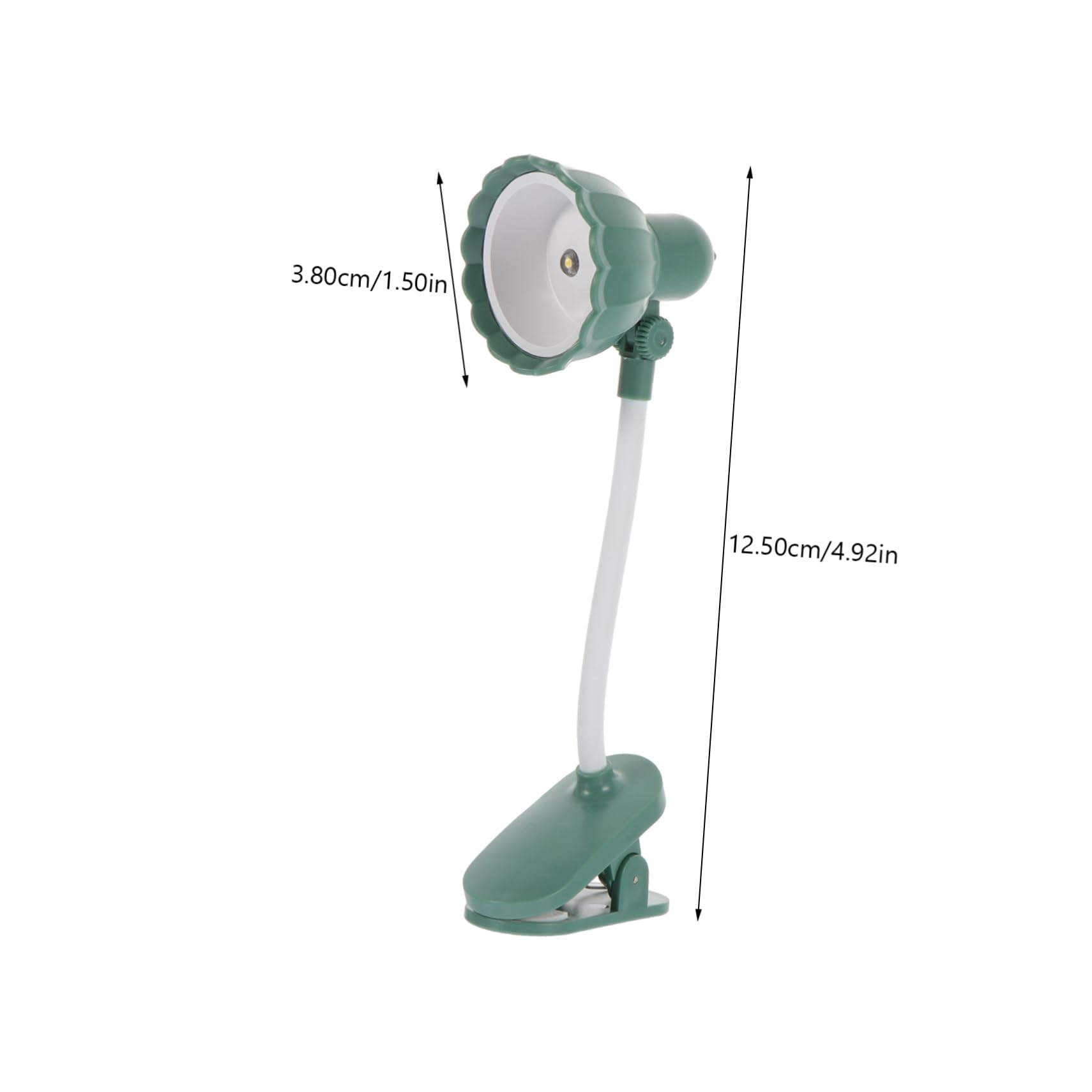 Gadpiparty Mini Clip LED Night Lamp Reading Light for Bedroom Dorm and Study Eye Caring Design Versatile Clip Type for Students and Nighttime Use
