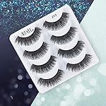 Ardell False Eyelashes Double Up 205 - Black, Dramatic Volume & Length Strip Lashes, Reusable Fake Lashes, 4 Pack - Image 4