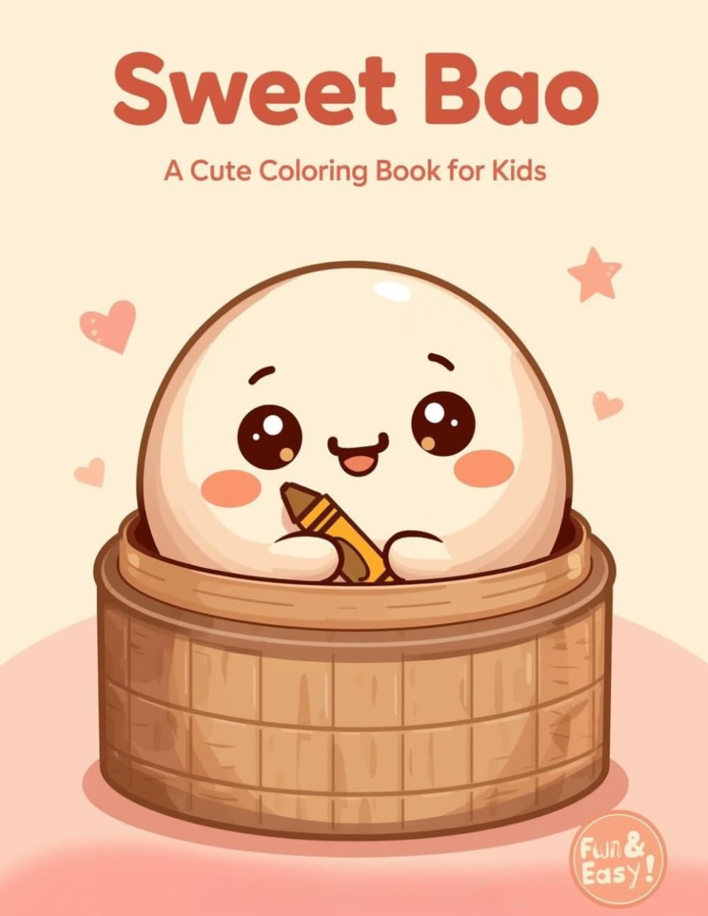 Sweet Bao: A Cute Coloring Book for Kids