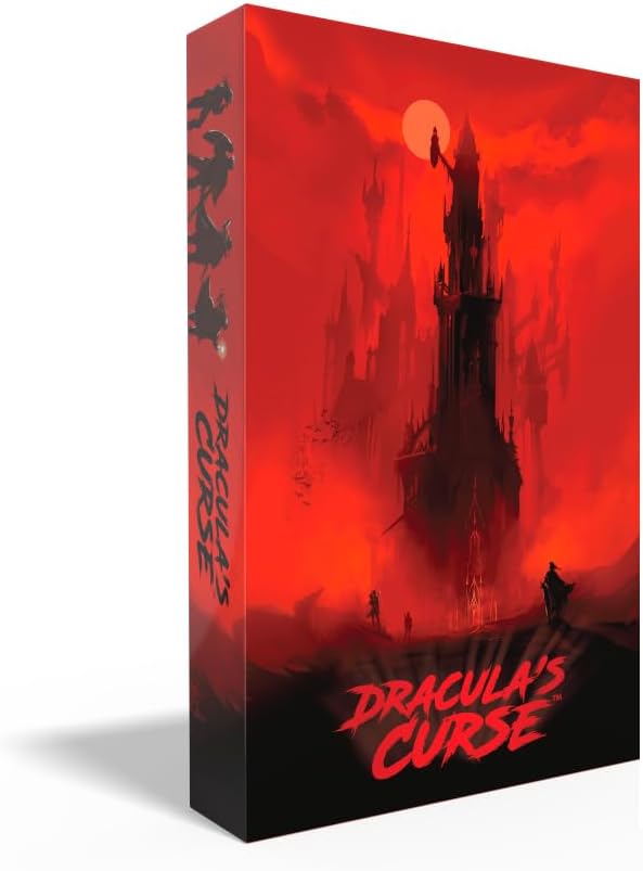 Dracula's Curse, Vampire Slaying Board Game for 1-6 Players