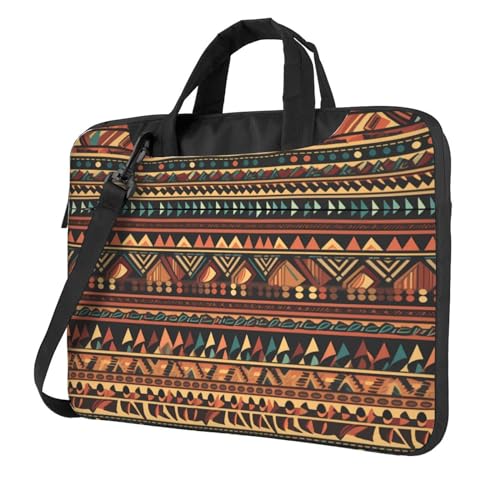 Bolso bandolera para laptop unisex estilo Nativo Americano miniatura 1