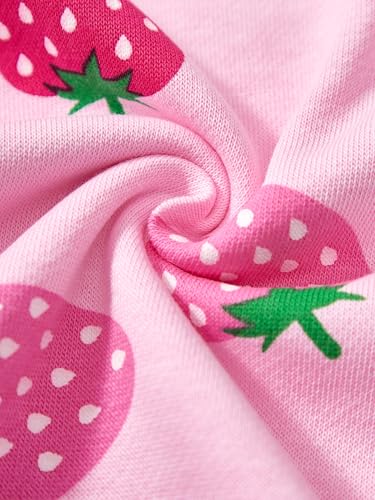 Image of RETSUGO Little Girls 2 Piece Clothing Sets Toddler Unicorn Sweatshirts and Leggings Cotton Fall Winter Casual Outfits 3-8T