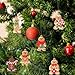 12pcs Gingerbread Man Ornaments for Christmas Tree, Assorted Gingerbread Figurines Ornaments, Christmas Tree Hanging Decorations, 3 Inch Tall