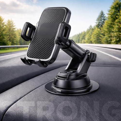 Image of RIGGEAR Dashboard Pad Mounting Disk for Suction Cup Phone Mount, 2Pcs Ultra Sticky Heat-Resistant Replacement Disc for Car Dashboard, Vacuum Suction Phone Holder Spare Stick Pad for Mount (2 Pack)