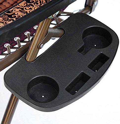 camping jardines del ocio superventas - En liquidación 6 CHENGZI Bandeja de mesa auxiliar plegable con clip para silla de ocio con ranura para teléfono móvil y bandeja de aperitivos, para silla de...