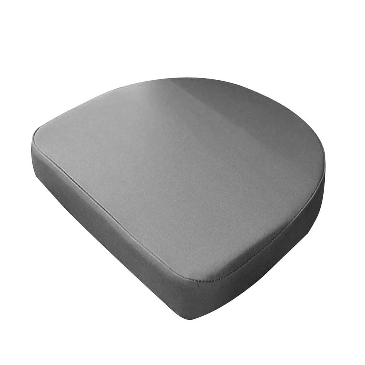 Waigg Kii Outdoor Garden Cushion U Shape Waterproof Seat Pad,Thick U-Shaped Chair Seat Cushions Pad for Home Garden Office Indoor Outdoor (45 * 45 * 3cm,Dark grey)