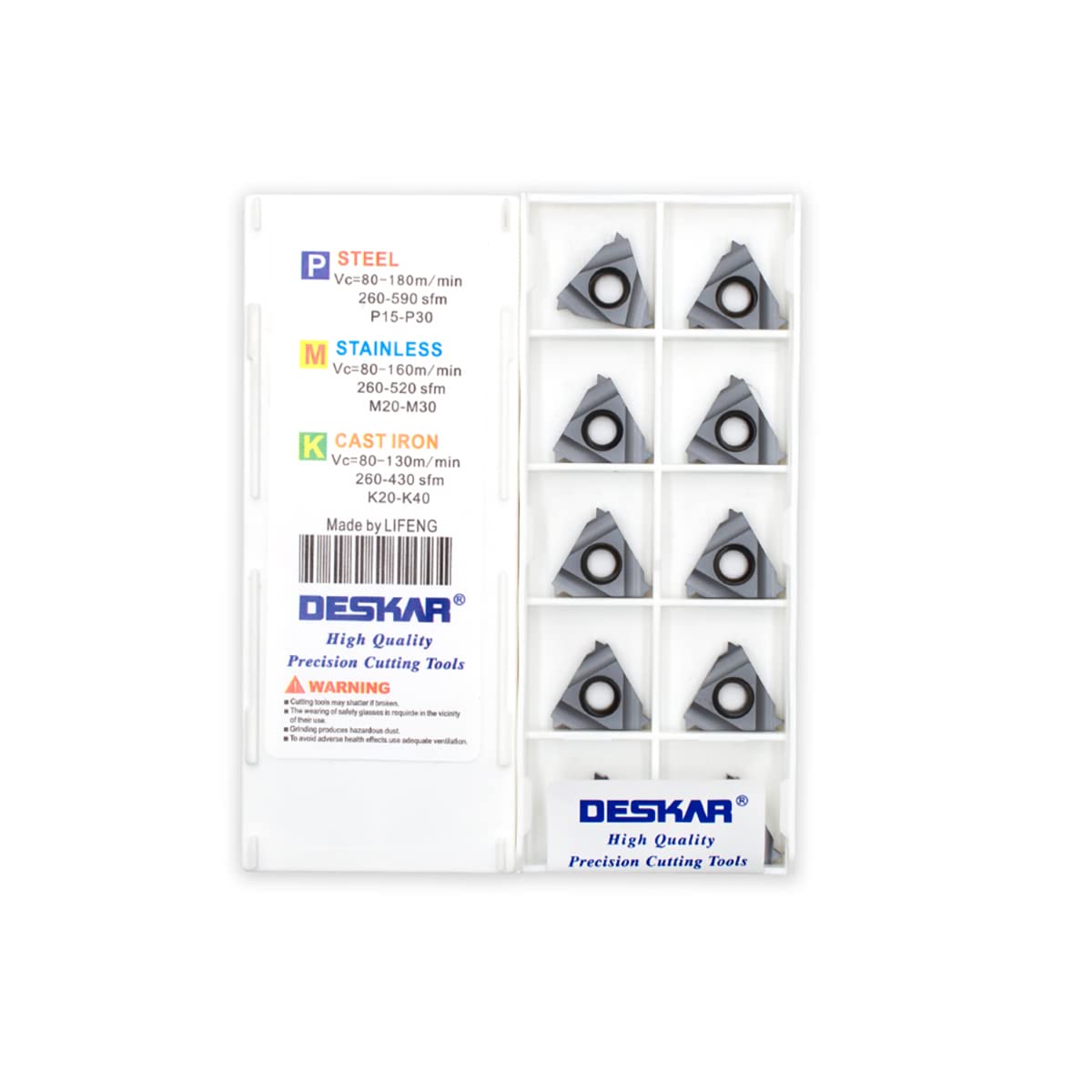 Deskar 100 % original 16IR 16 IR 1,5 ISO LDA Treading Insert