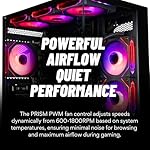 Panorama Gaming PC Desktop (NVD GeForce RTX 5080, Intel 24-Core i9-14900KF Processor, 96GB DDR5 RAM, 2x2TB Gen4 NVMe SSD, WiFi 6E, HDMI, Windows 11 Pro) Best 2025 Prebuilt Tower RGB Gamer Computer - Image 2