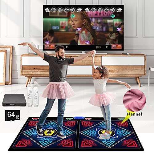 【Giocattolo Educativo & Regalo】: Ballare sul tappeto migliora coordinazione e intelligenza. Musica sviluppa creatività nei bambini. Funziona con 6 batterie 3A (non incluse). Per dubbi, contattaci. Garanzia 100%. Reso possibile se insoddisfatto.