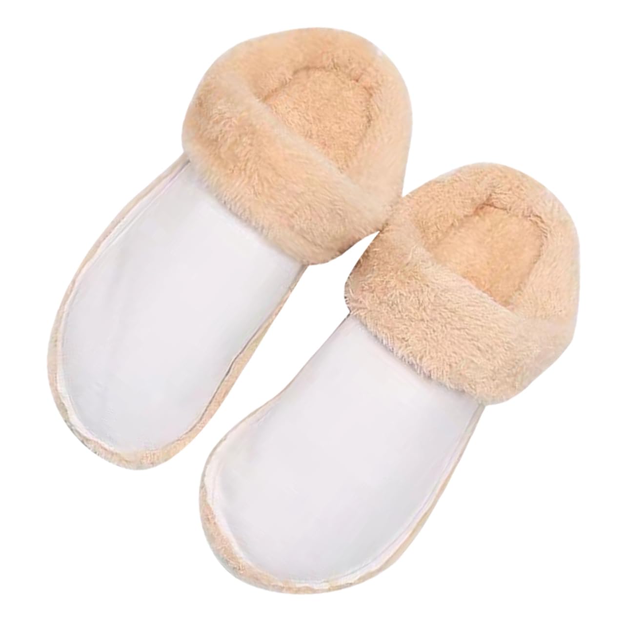 5pares Inserts De Invierno Para Zapatillas De Mujer Forros De Peluche Extraíbles Plantillas Cálidas y Suaves Para Calzado Agujereado Confortables y Fáciles De Limpiar