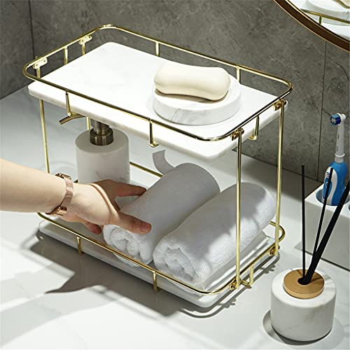 Vanity tablette de salle de bains en marbre pour meuble de rangement angle - 5