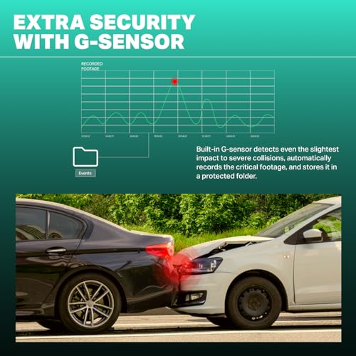 Image of Boat 2026 Edition Hive Dashcam E1, 1296P Full HD Recording, G-Sensor Emergency Recording, Loop Recording, Low Light Vision, Wide Angle FOV, Built-in Wi-Fi, Mic, Speaker, App Support (Space Black)