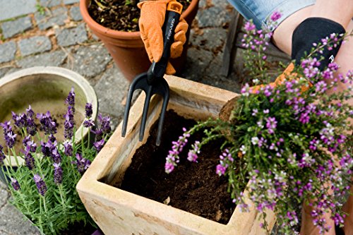 Fiskars Fourche à fleurs, 3 dents, Longueur: 26 cm