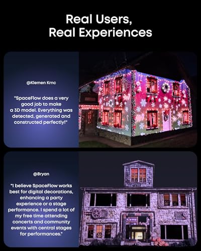 Image of Nebula X1 + SpaceFlow 4K AI Mapping Bundle: Triple Laser Projector with 3D Mapping Kit, 3500 ANSI Lumens, 56000:1 Contrast, Dolby Vision, 40W Sound, 100+ Ready-to-Use Templates