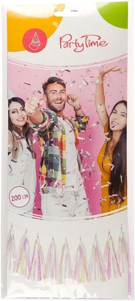 Teka Garland with iridescent fringe