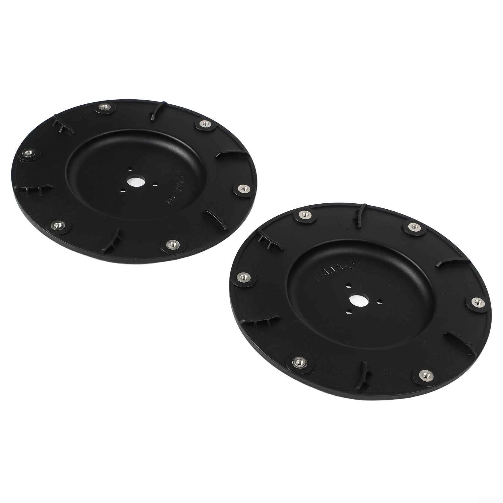 Juego de cuchillas de repuesto para robot cortacésped para modelos Mammotion 1 y 2, placas de disco de corte de precisión, construcción de plástico resistente para una eficiencia duradera