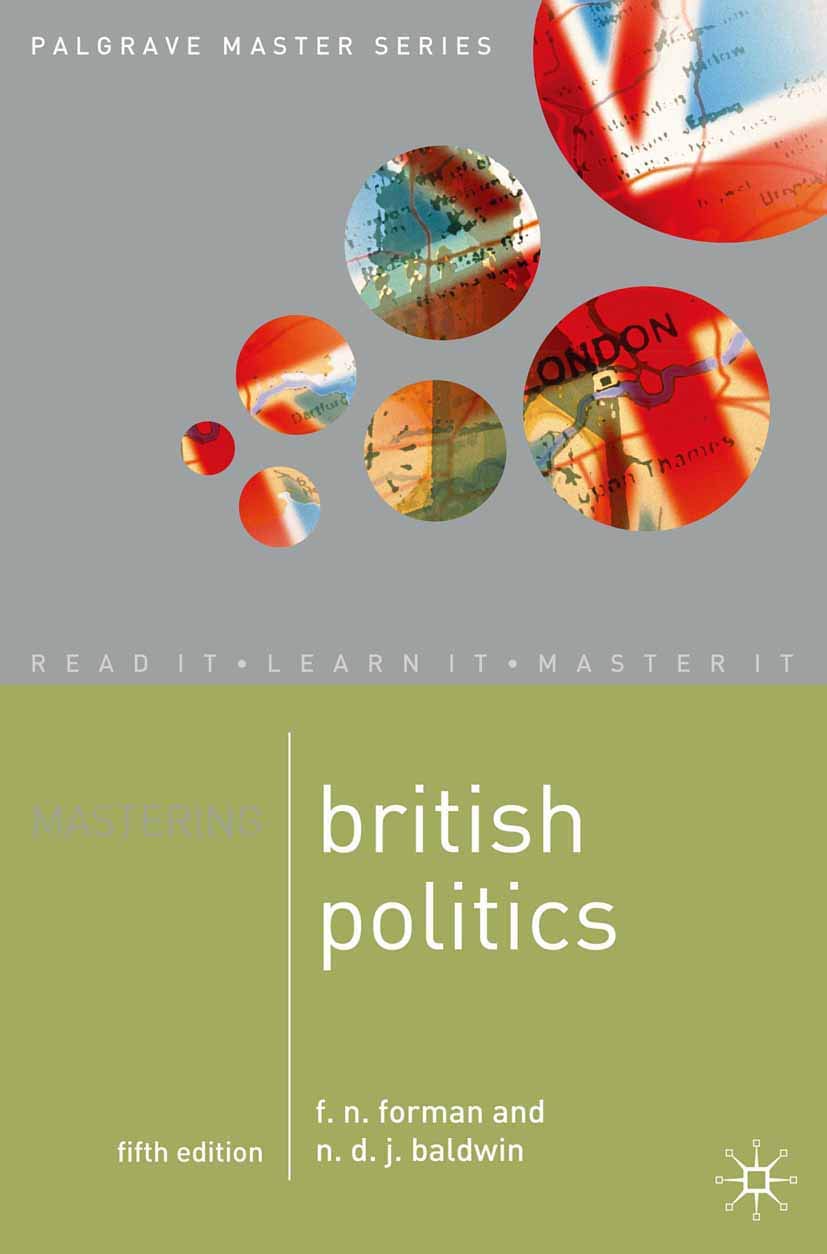 Mastering British Politics: 12 (Bloomsbury Master Series)