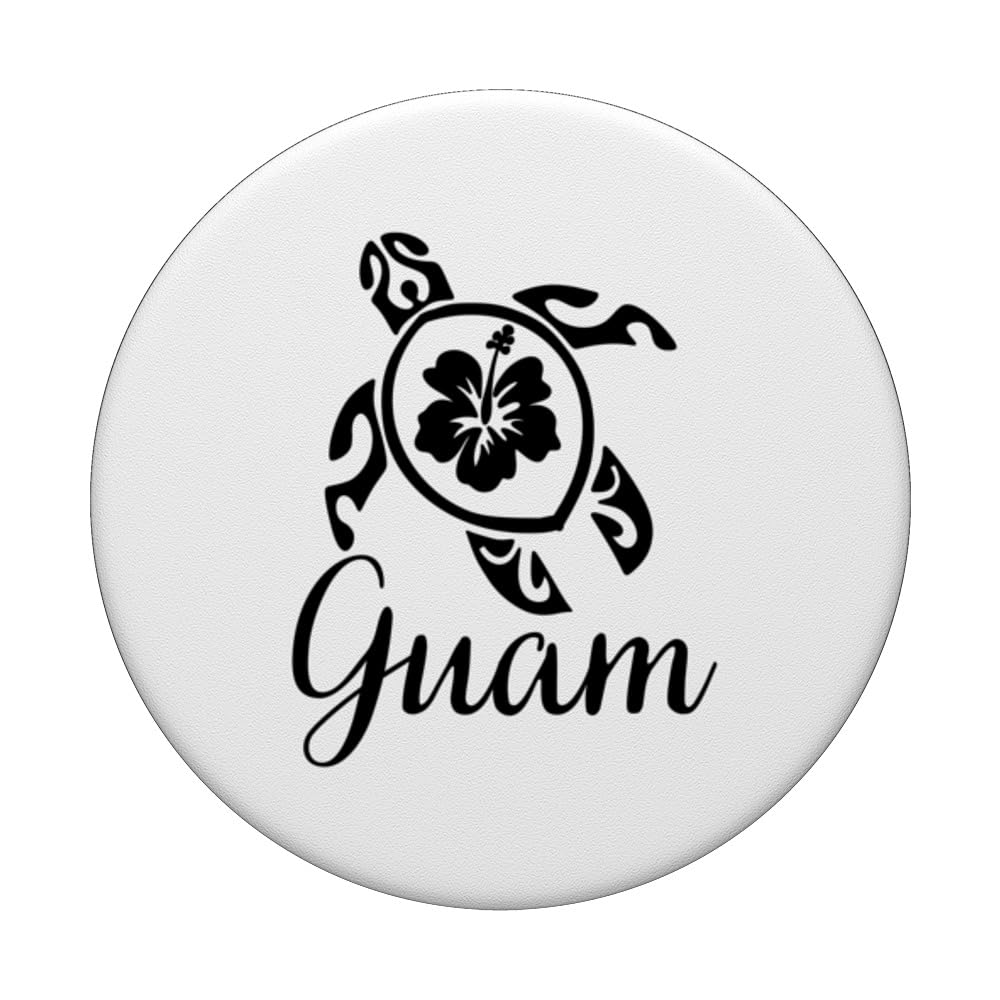 Guam PopSockets Swappable PopGrip, Black - Image 3