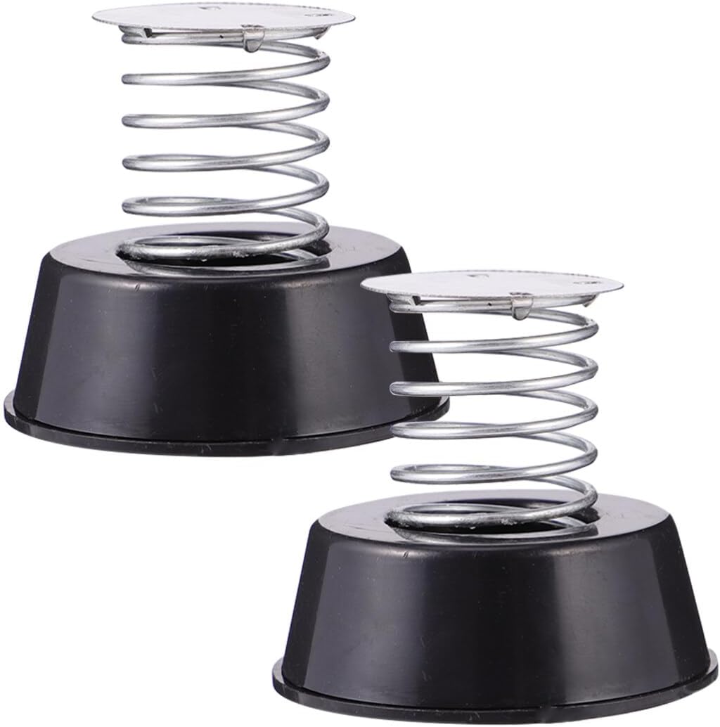SEWACC 2Pcs Shaking Head Doll Spring Base DIY Dashboard Toy Replacement for Car Motorcycle Electric Vehicle Interior Decoration 1.96X1.96X1.77In