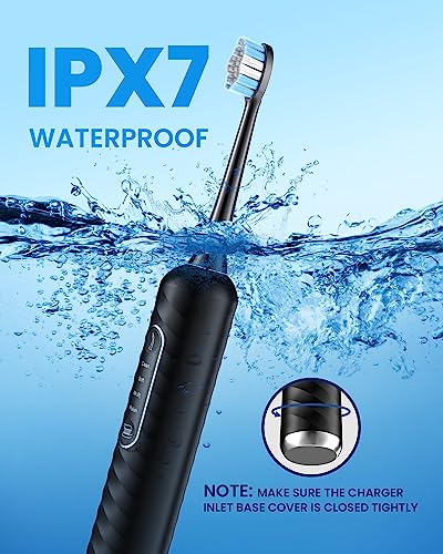 Uningopi Electric Toothbrush With Water Flosser, 3 In 1 Teeth Cleaning Kit With 7 Modes, Electric Toothbrush And Flosser Combofor Adults thumb #4