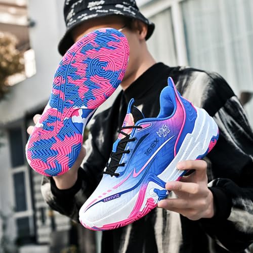 Boys and Girls Basketball and Running Shoes, Breathable Indoor & Outdoor Athletic Fashion Sneakers, Comfortable Footwear2