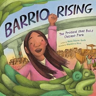 Barrio Rising Audiolibro Por María Dolores Águila arte de portada
