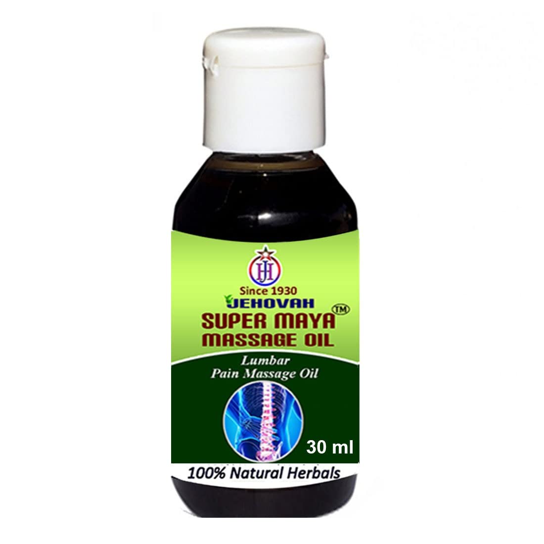 JEHOVAH NATURAL HERBALS Massage Oil Lumbar Pain Relief Oil 30-ML (B09N8HYDPV) Amazon Price History, Amazon Price Tracker