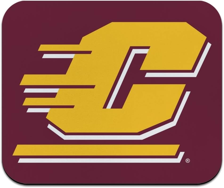 Central Michigan University Logo Low Profile Thin Mouse Pad Mousepad