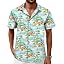 Santa Claus Vacation Blue