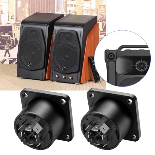 Conector Speakon panel 8 polos hembra NL8MPR x2 miniatura 6
