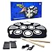 MukikiM Rock And Roll It - Drum. Flexible, Completely Portable, battery OR USB powered, 2 Drum Sticks + Bass Drum & Hi hat pedal included!